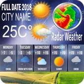 Hourly Weather Forecast :Live Radar 2018 icon