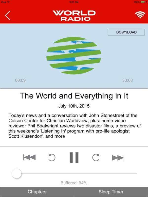 WORLD Radio screenshot 6