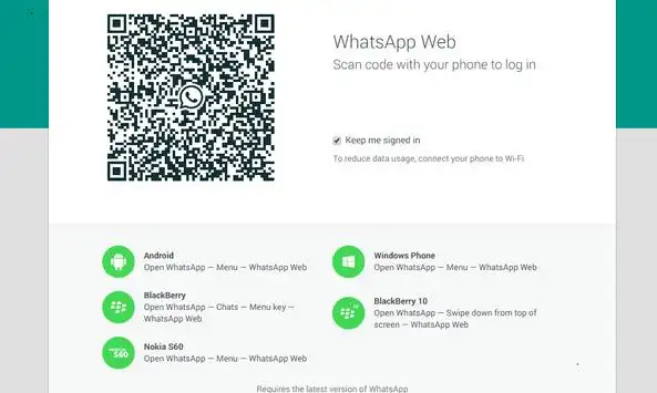 Use What sapp on Tablet & Web 1 تصوير الشاشة