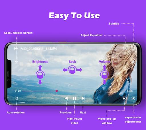 4K Video Player, HD Video Player 2020 screenshot 5