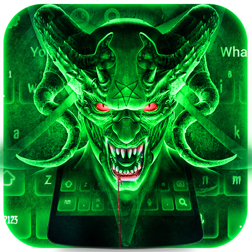 Devil Skull Scary Evil Keyboard Theme icon