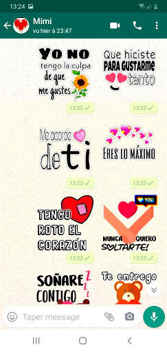 Stickers de amor y Piropos para WhatsApp  GIF💕😍 screenshot 3
