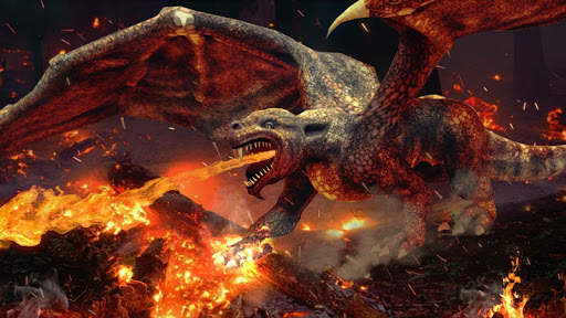 Dragon vs Dinosaur Hunter: Dinosaur Games screenshot 4