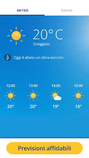 Ilmeteo24: previsioni Meteo screenshot 1