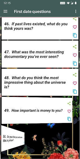 Dating Questions screenshot 6