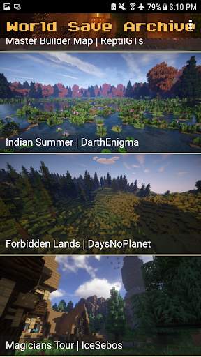 World Saves for Minecraft screenshot 2