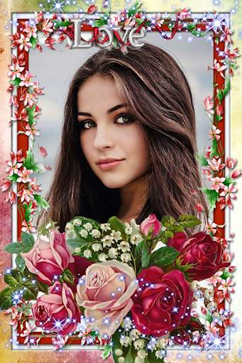 Lovely Flower Photo Frame screenshot 3