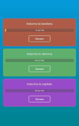 Bandiere del mondo e stemmi: Indovina il paese screenshot 12