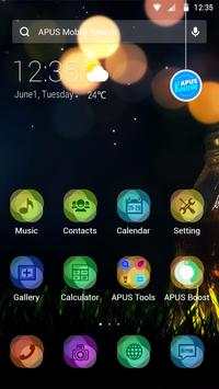 Neon APUS stylish theme screenshot 1