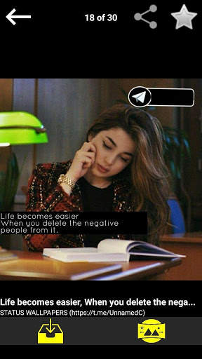 Status Wallpapers, Rasmlar, Картинки, Quotes screenshot 3