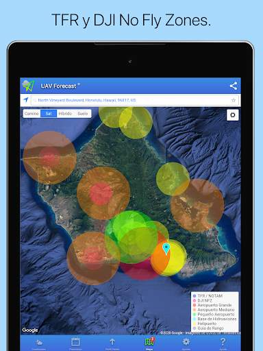 UAV Forecast para UAV Pilotos screenshot 10