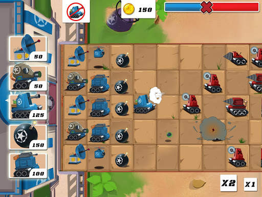 Tiny Blues Vs Mini Reds स्क्रीनशॉट 1