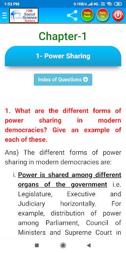 10th Social Science Solutions (By: T.A.Wani) screenshot 3