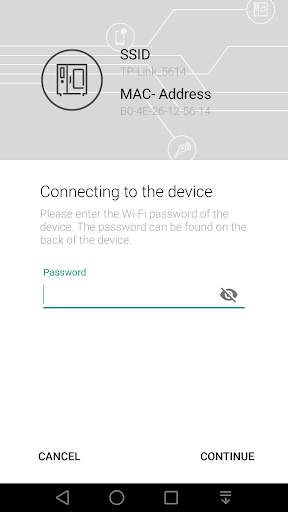 ConnectedCooking WiFi Setup screenshot 3