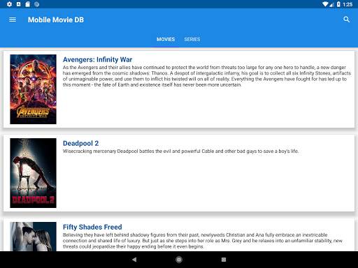 Mobile Movie Database screenshot 5