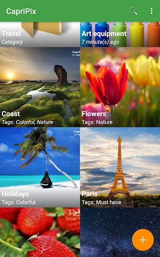 CapriPix - Picture Management & Gallery 1 تصوير الشاشة