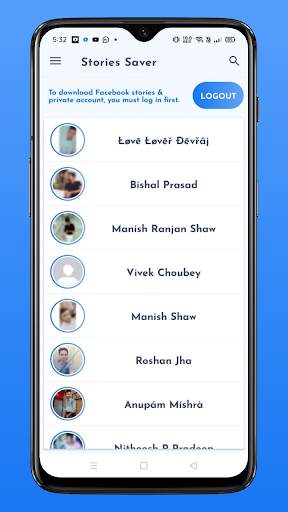 Stories Saver for Facebook - Download FB Videos screenshot 1