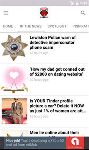 Dating Scams 101 screenshot 3