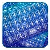 Blue Sequins Keyboard on 9Apps