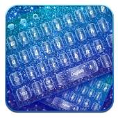 Blue Sequins Keyboard 10001002