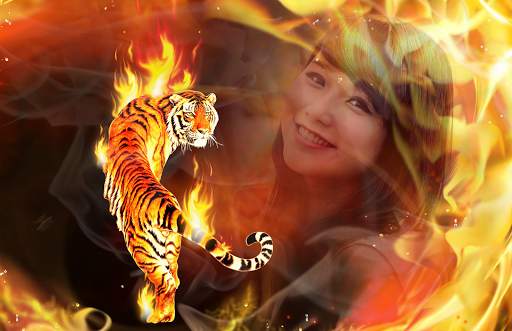 Fire Photo Frames 2 تصوير الشاشة