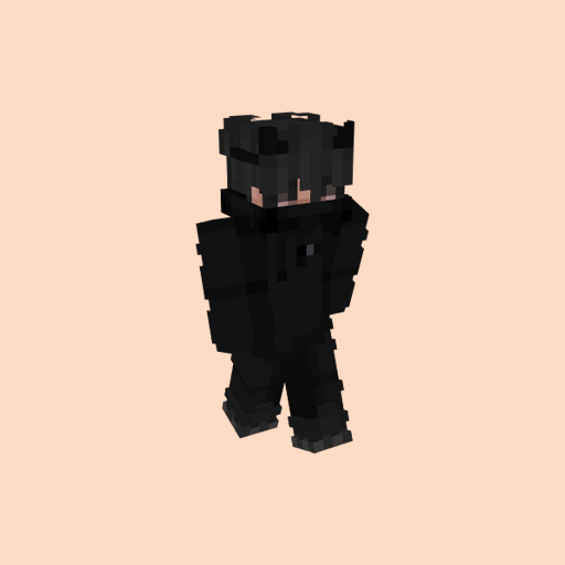 Black Skin for Minecraft PE icon