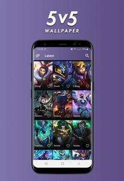 5v5 Wallpaper HD - ML Heroes screenshot 3