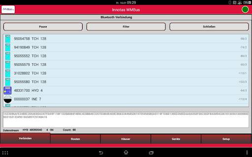 wM-Bus Reader screenshot 1