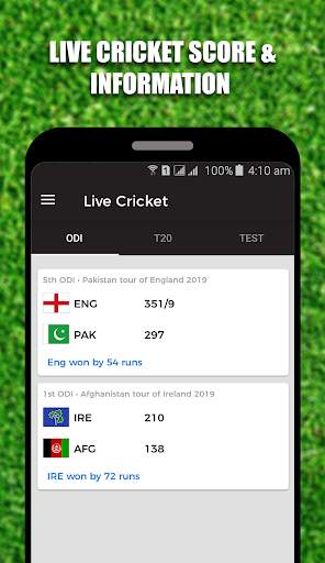 Live Cricket screenshot 1