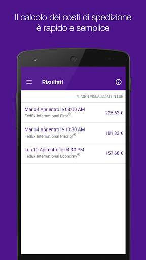 FedEx Mobile screenshot 3