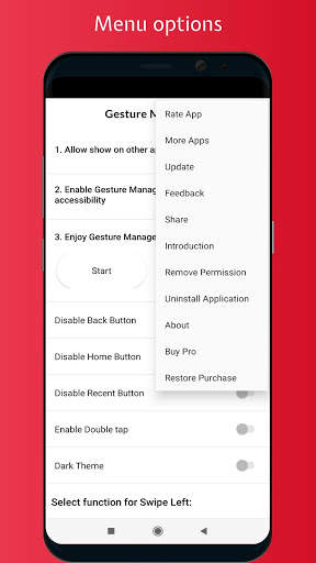Gesture Manager 5 تصوير الشاشة