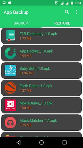 App Backup & Restore-Share APK screenshot 4