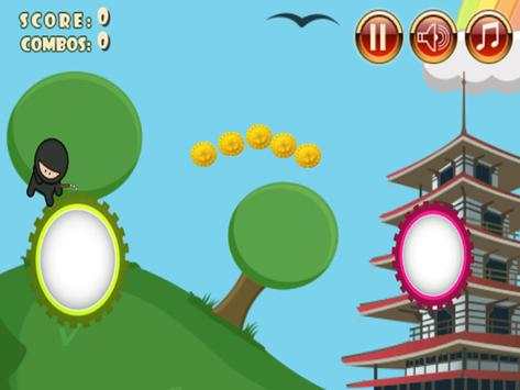 Kid Ninja Jump Games For Free screenshot 2