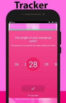 Ovulasi Pelacak Periode Saya Menstruasi & Kalender screenshot 2