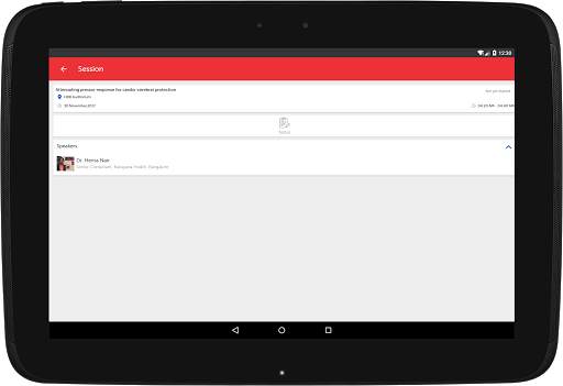 TMC DAC 2017 conference app screenshot 11