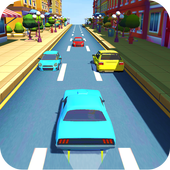 Street Car Racing 3D - Racing 3D - City car Racing أيقونة