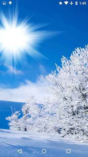 Magic Winter Live Wallpaper screenshot 2