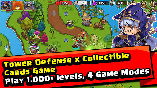 Crazy Defense Heroes - TD Game screenshot 1