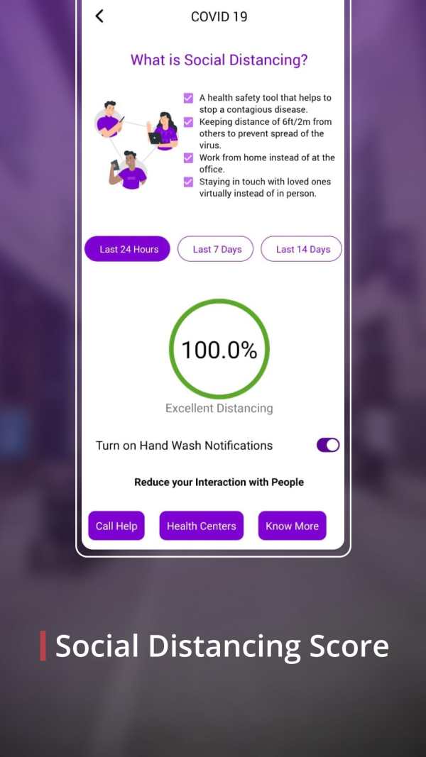 DROR- Your Personal Safety & Social Distancing App screenshot 1