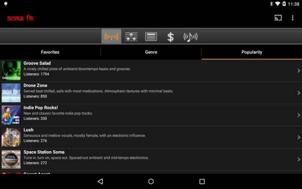 SomaFM Radio Player screenshot 13