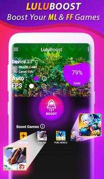 🎮Game Booster for FF & ML 2019 screenshot 1