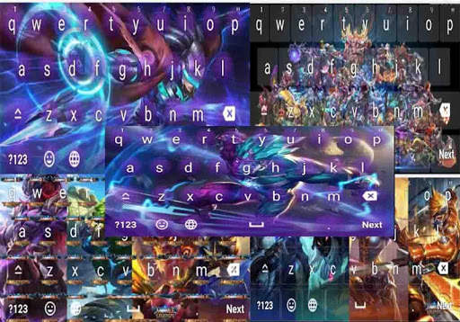 Moba Keyboard Legend screenshot 3