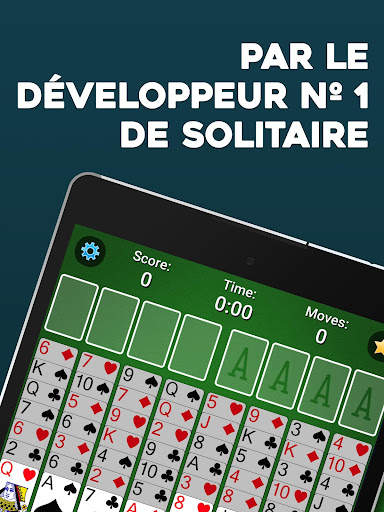 FreeCell Solitaire: Jeu cartes screenshot 11