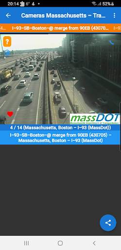 Cameras Massachusetts -Traffic screenshot 5
