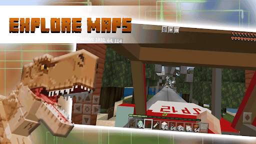 Jurasic mod for MCPE screenshot 2