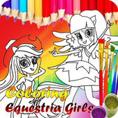 Coloring Game For Equestria Girls icon