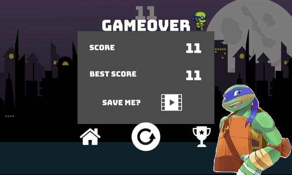 Ninja Run Turtles Fight screenshot 3