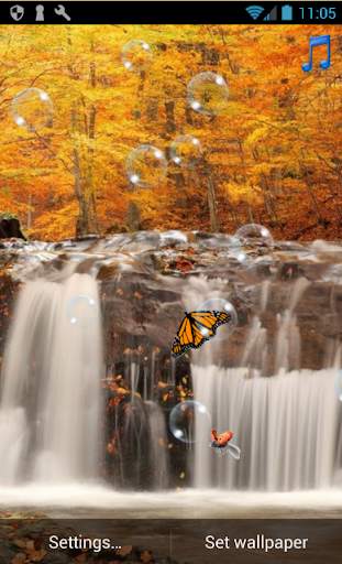Waterfall Live Wallpaper screenshot 5
