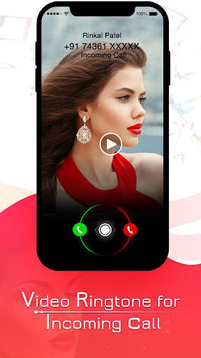 Video Ringtone for Incoming Call : Video Caller ID screenshot 7