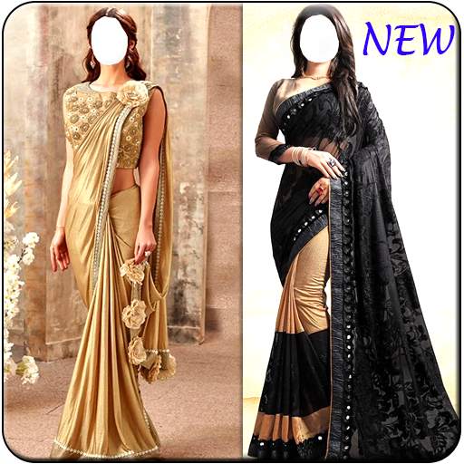 Women Designer Saree Photo Suit 1.3